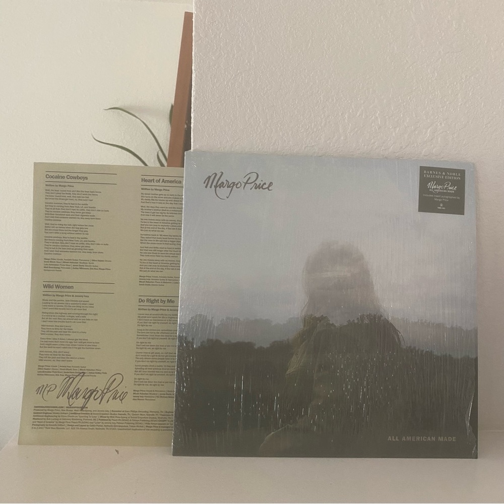 Margo Price All American Made AUTOGRAPHED Vinyl Record Barnes & Noble Exclusive